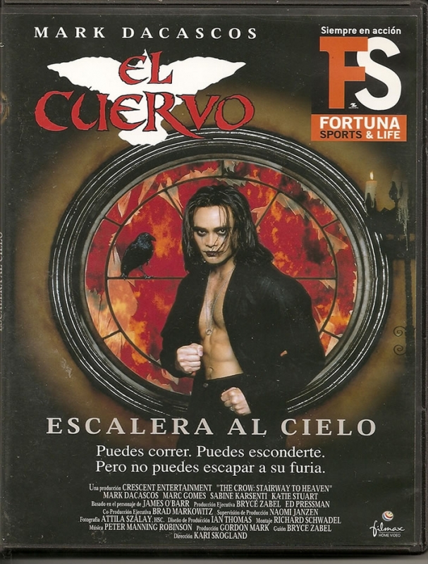 El cuervo escalera al cielo dvd